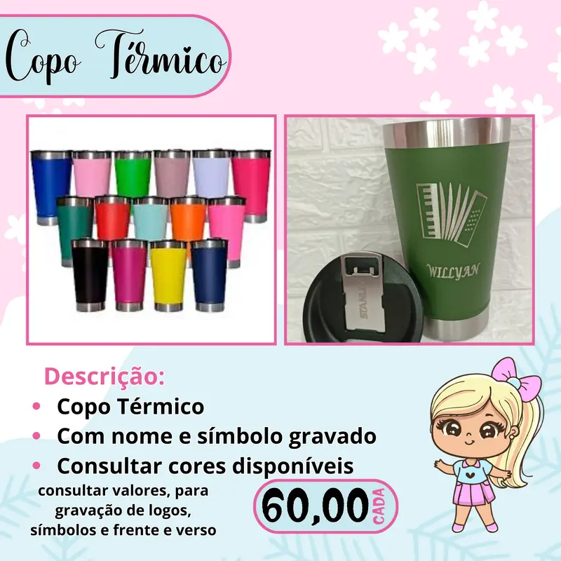COPO TERMICO NOME E SIMBOLO