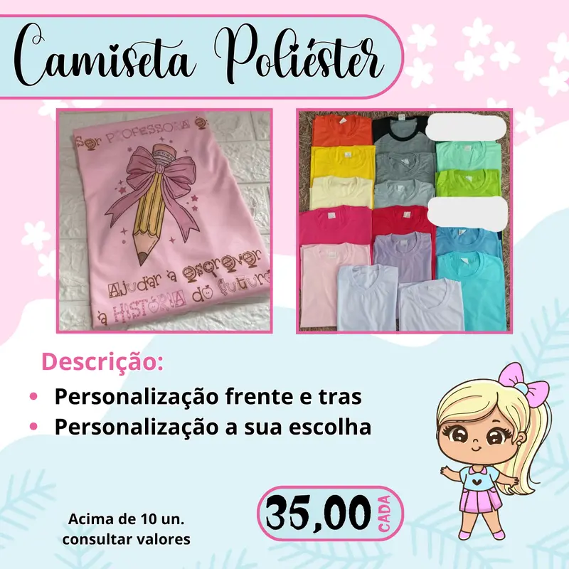 CAMISETA POLIESTER