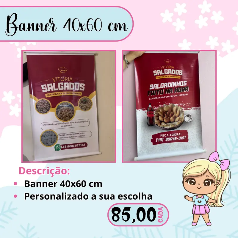 BANNER 40x60 cm