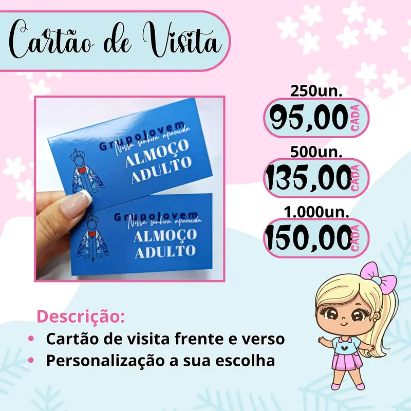 CARTOES DE VISITA